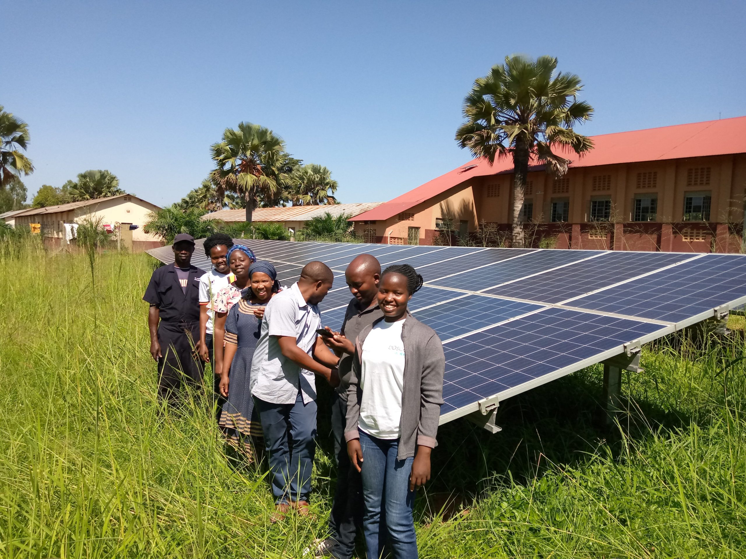 Community network peers from Malawi, Tanzania and South Africa visited BOSCO Uganda in 2019