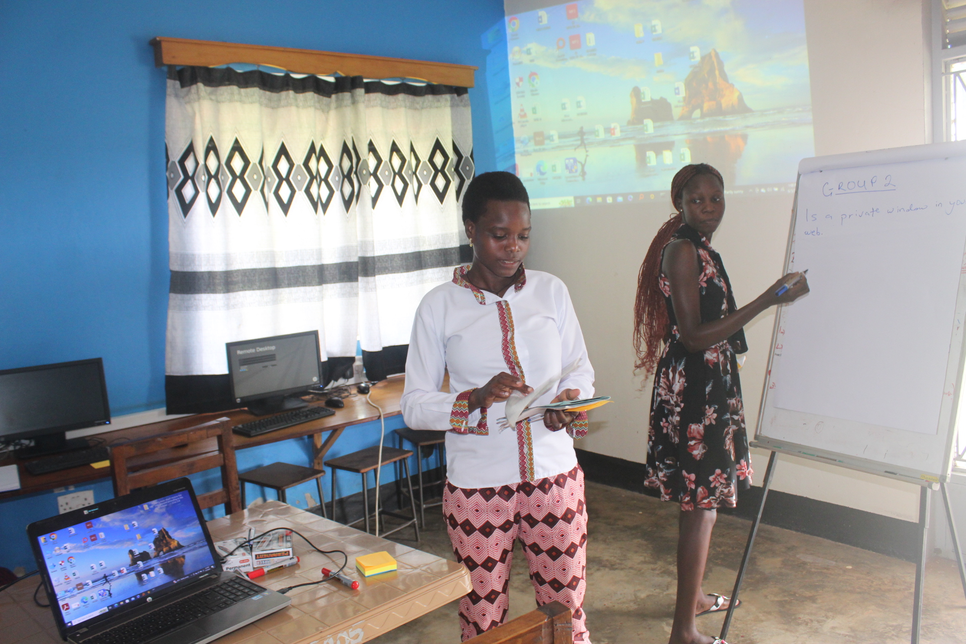 Bridging Gender Digital Divide Continues Bosco Uganda